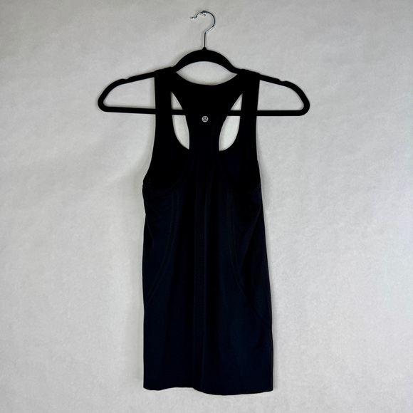 LULULEMON Swiftly Tech Racerback - Black / Black - W1NG7S - Sz 4 - Picture 8 of 9